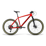 Bicicleta Aro 29 Gts F. Hidráulico Trava Guidão 1x12 Expert Cor Vermelho Tamanho Do Quadro 21