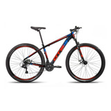 Bicicleta Aro 29 Gts Prom5 Urban Freio A Disco 21v Cor Preto/vermelho/azul Tamanho Do Quadro 19