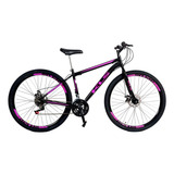 Preto/pink