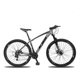 Bicicleta Aro 29 Ksw 27 Velociddes - Freio Hidraulico Tamanho Do Quadro 19   Cor Grafite/preto