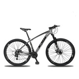 Bicicleta Aro 29 Ksw Xlt 2019 Alum Câmbios Shimano 24v Disco Cor Grafite/preto Tamanho Do Quadro 19