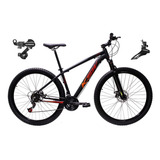 Bicicleta Aro 29 Ksw Xlt 24v Câmbios Shimano Garfo Suspensão