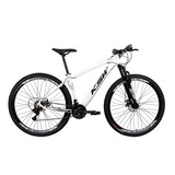 Bicicleta Aro 29 Ksw Xlt 24v Disco Câmbios Index Tamanho Do Quadro 19 Cor Branco