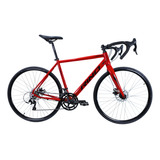 Bicicleta Aro 700 Rino Kalibur Speed Aluminio 18v Disco Cor Vermelho Ferrari Tamanho Do Quadro 48 Cm