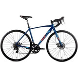 Bicicleta Audax Ventus 500 Aro 700c Azul Metalico
