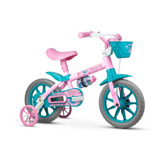 Bicicleta Bicicletinha Infantil Menina Aro 12 Charm Nathor