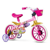 Bicicleta Bike Infantil Princesa Nathor Kids Aro 12