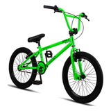 Bicicleta Bmx Aro 20 Pro-x Série 5 Edição Especial Colors Cor Verde Neon Tamanho Do Quadro Único
