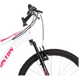 Bicicleta Branco/rosa Aro 26 Freios V-brake
