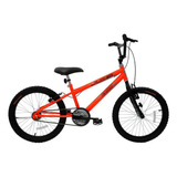 Bicicleta Cairu Cross Flash Boy - Aro 20 Cor Laranja