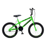 Bicicleta Colli Max Boy Cross Aro 20 Cor Verde Neon Tamanho Do Quadro 12