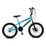 Bicicleta Colli Skill Boy Freio Disco Aro 20 Cor Azul Tamanho Do Quadro 14