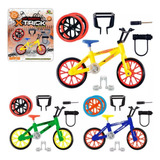 Bicicleta De Dedo Com Acessórios Monta E Desmonta Presente