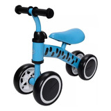 Bicicleta De Equilíbrio 4 Rodas Bebê Sem Pedal Infantil 