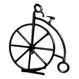 Bicicleta Decorativa Roda Grande Antiga Ferro Penny-farthing