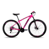 Bicicleta Ducce Vision Aro 29 Gtx1 Preto Tam 17 Rosa Neon