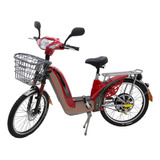 Bicicleta Elétrica 350w 48v Com Alarme