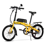 Bicicleta Elétrica Dobrável Two Dogs Pliage Plus 350w Lítio
