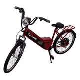Bicicleta Elétrica Duos Confort 800w 48v 15ah - Vermelha