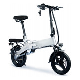 Bicicleta Elétrica E-bike Aro 14 Bateria Lítio 48v 400w L12