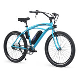 Bicicleta Elétrica Machine Beach 350w Azul