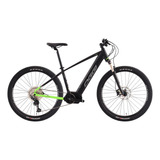 Bicicleta Elétrica Oggi Big Wheel 8.2 E-bike Aro 29 10v Cor Preto/ Verde Tamanho 17 