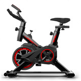Bicicleta Ergométrica Fitness Spinning Preto E Vermelho Cor 