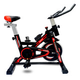 Bicicleta Ergométrica Kxt Kub-618 Para Spinning Cor Preto E Vermelho