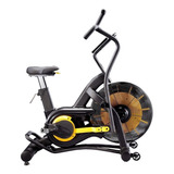 Bicicleta Ergométrica O'neal Bf820 Airbike Cor Preto E Amarelo