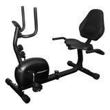Bicicleta Ergométrica Podiumfit H100 Horizontal Cor Preto