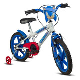 Bicicleta Infantil Aro 16 Sonic Branco