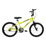 Bicicleta Infantil Aro 20 Cairu Reb Flash Boy Mtb V. Break Cor Amarelo-néon