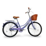 Bicicleta Infantil Aro 24 Retrô Com