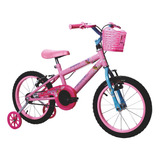 Bicicleta Infantil Feminina Aro 16 Sophie Menina Cor Rosa Tamanho Do Quadro Crianças De 3 A 7 Anos