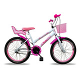 Bicicleta Infantil Feminina Aro 20 Com