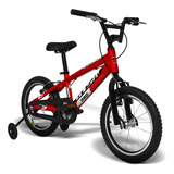 Bicicleta Infantil Gts M1 Aro 16 V-brake Adv New Kids Pro Cl Cor Vermelha Tamanho Do Quadro Tamanho Unico