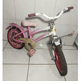 Bicicleta Infantil Linda Danny Rosa - Usado Para Reformar 