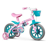 Bicicleta Infantil Menino E Menina Nathor Aro 12 C/ Rodinhas