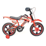 Bicicleta Infantil Moto Bike Aro 16 C/ Rodinha 6 A 10 Anos