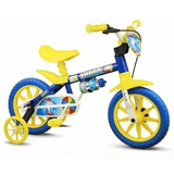 Bicicleta Infantil Nathor Aro 12 Azul