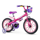 Bicicleta Infantil Nathor Aro 16 Menina