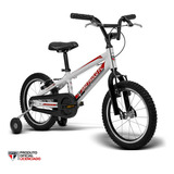 Bicicleta Infantil Oficial Gts M1 Do São Paulo Futebol Clube Cor Branco-vermelho Tamanho Do Quadro Único