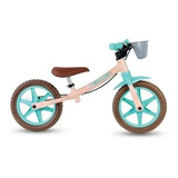Bicicleta Infantil Sem Pedal Balance Aro 12 Bike Love Nathor Cor Rosa-claro