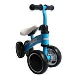 Bicicleta Infantil Triciclo S/ Pedal P/ Equilíbrio Balance Cor Azul