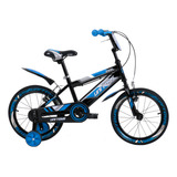 Bicicleta Infantil Unitoys Aro 16 Aventura Azul/vermelha