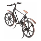 Bicicleta Miniatura Decoração Retro Metal 18 Cm 
