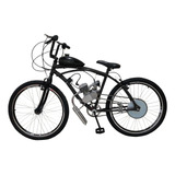 Bicicleta Motorizada 80cc Aro 26 Coroa 44 Freio Simples