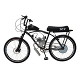 Bicicleta Motorizada 80cc Freio Disco, Suspensão