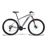 Bicicleta Sutton Extreme 29 Freio Disco 21v Câmbio Shimano Cor Prata Tamanho Do Quadro 19