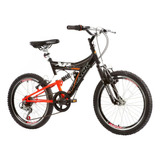 Bicicleta Track Bikes Xr 20 Full 6 Marchas Aro 20 Suspensão